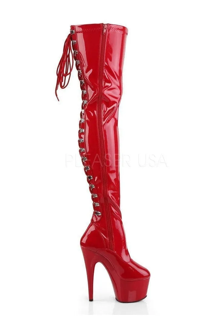 ADORE-3063 Platform Boot  | Red Patent