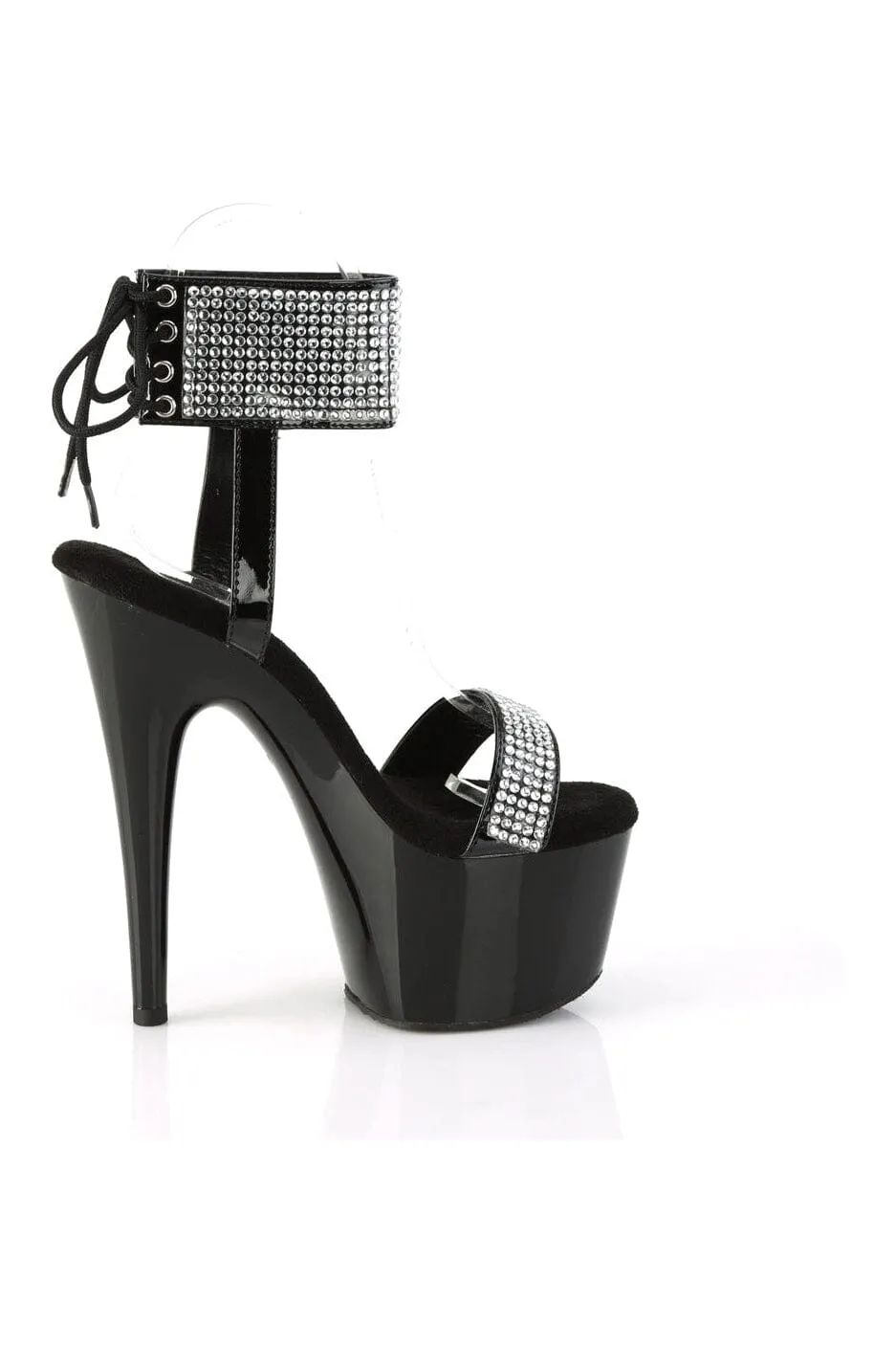 ADORE-770 Black Patent Sandal