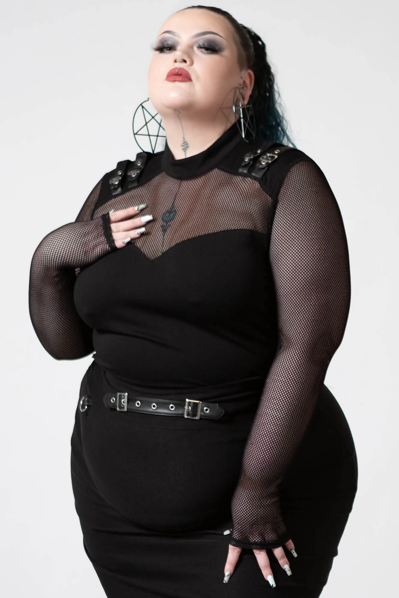 Arch Enemies Fishnet Top - Resurrect