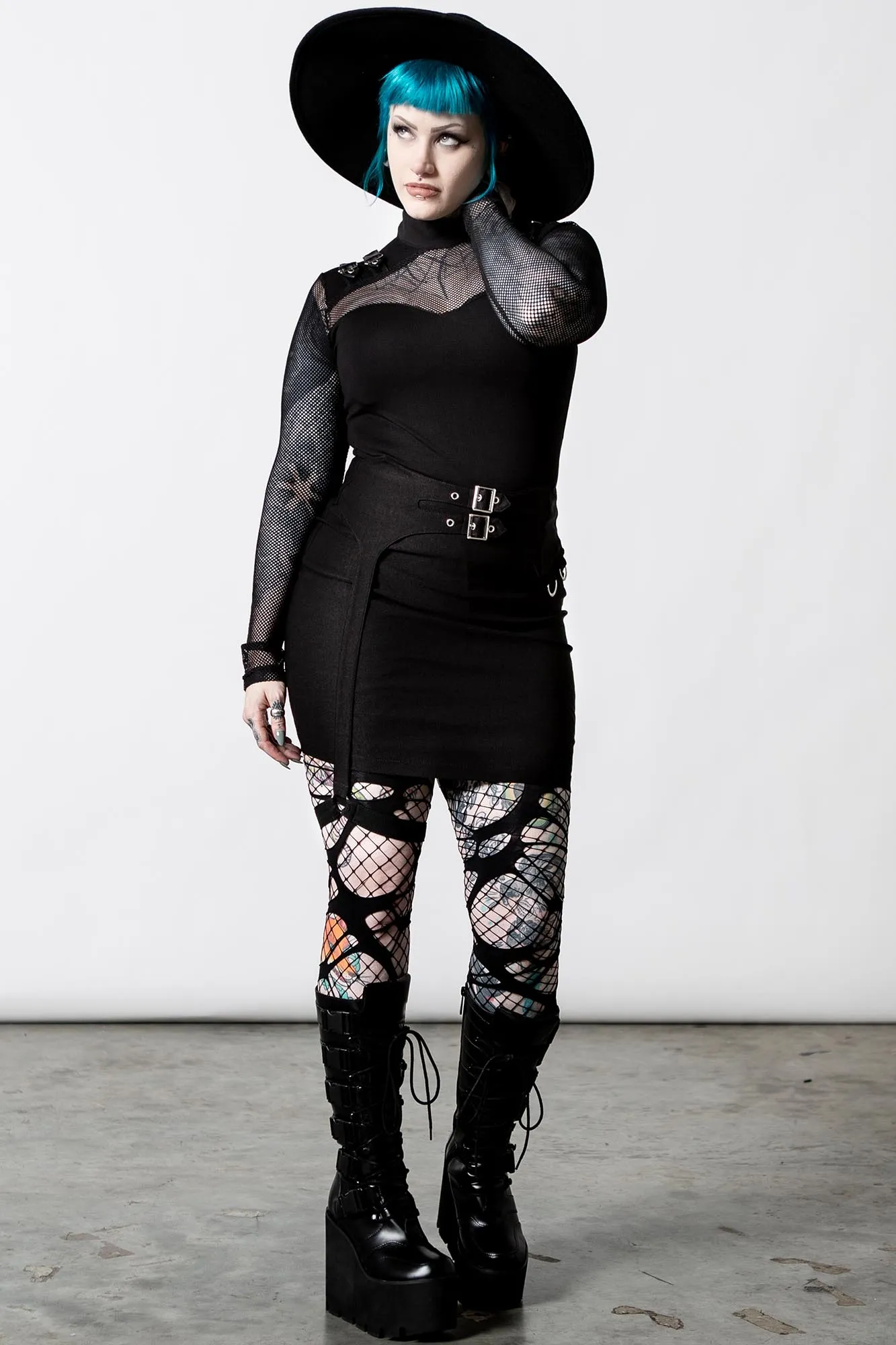 Arch Enemies Fishnet Top - Resurrect