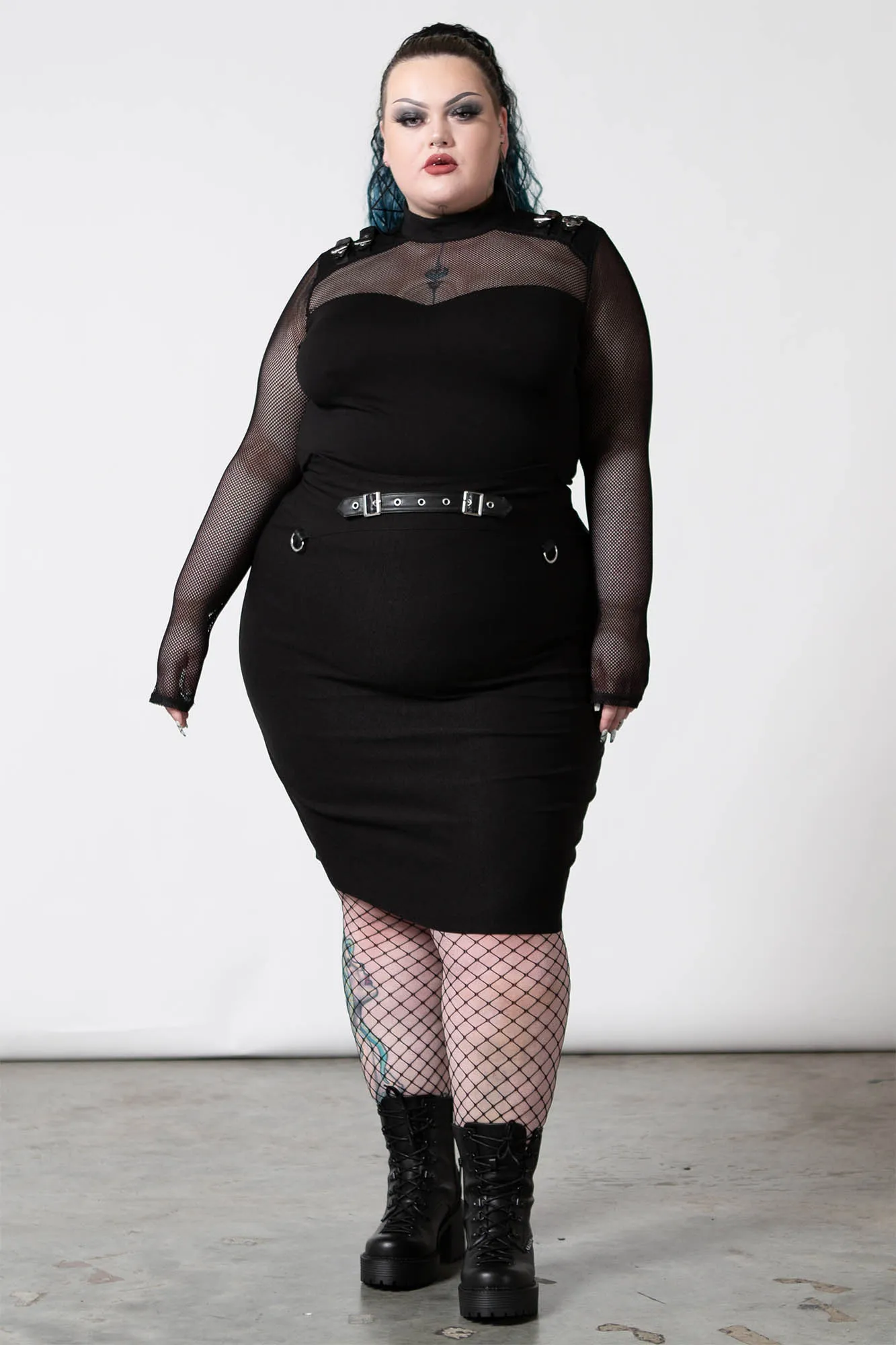 Arch Enemies Fishnet Top - Resurrect