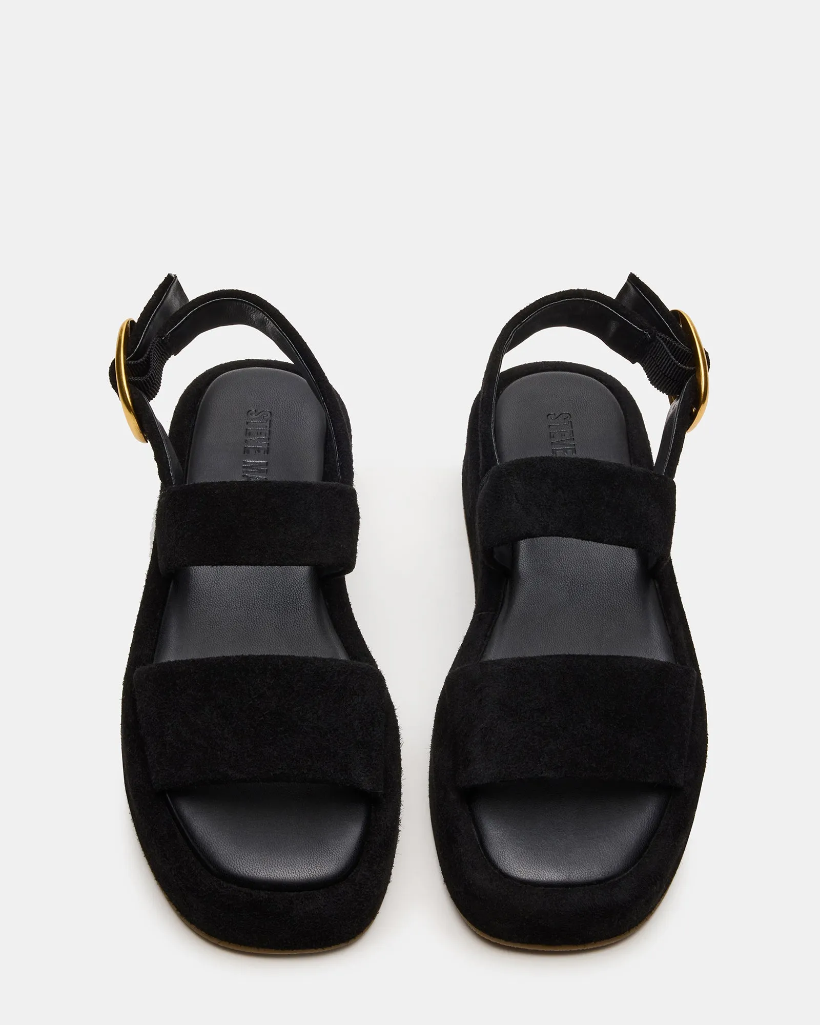 BARONI BLACK SUEDE
