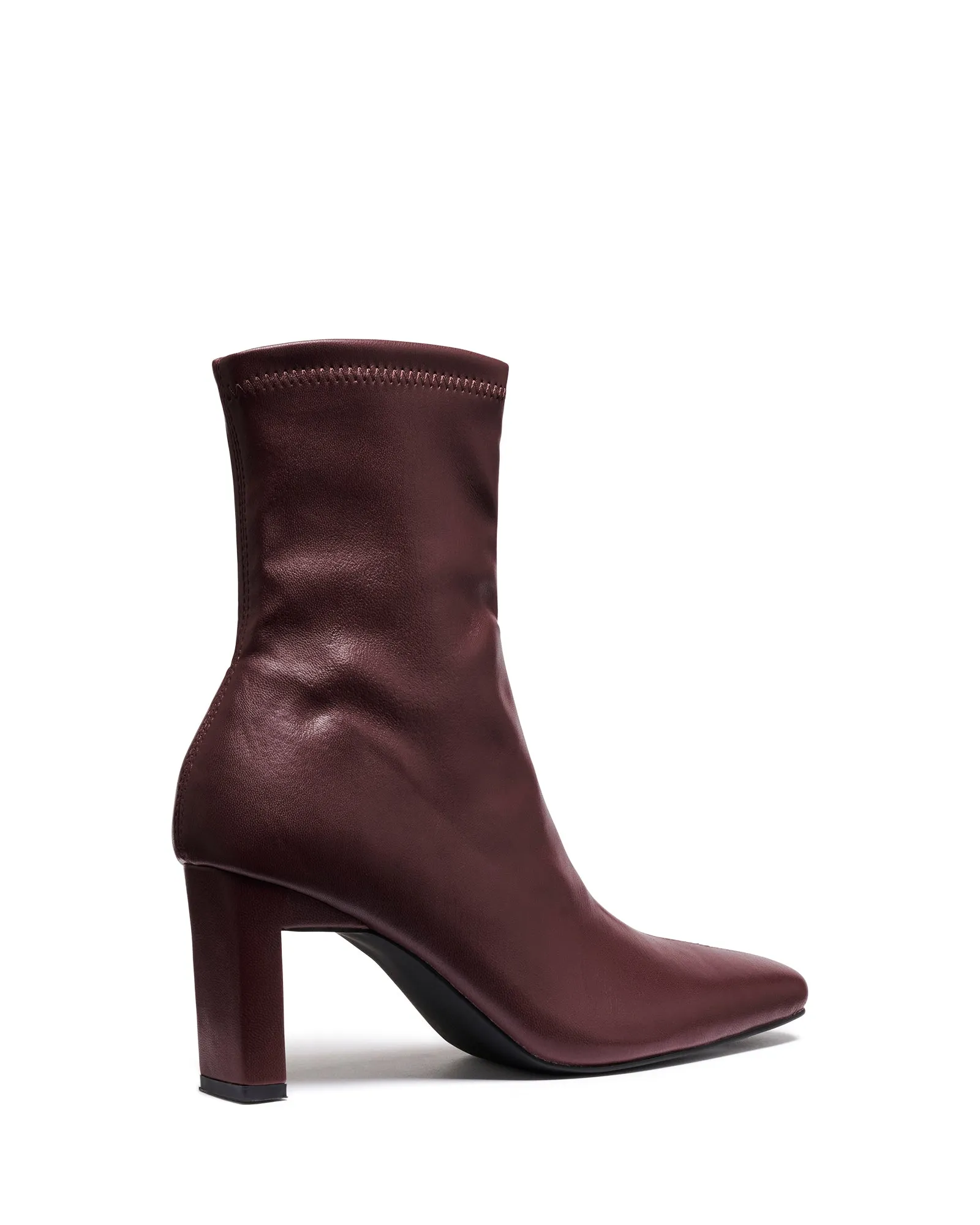 Bette Ankle Boot Bordeaux Smooth