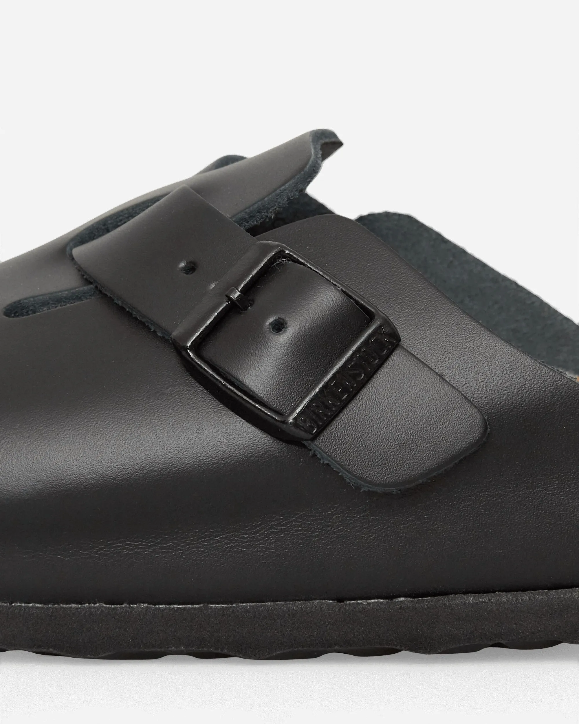 Boston Natural Leather Sandals Black