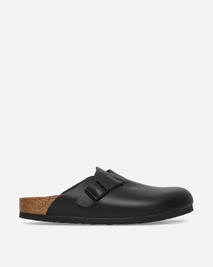 Boston Natural Leather Sandals Black