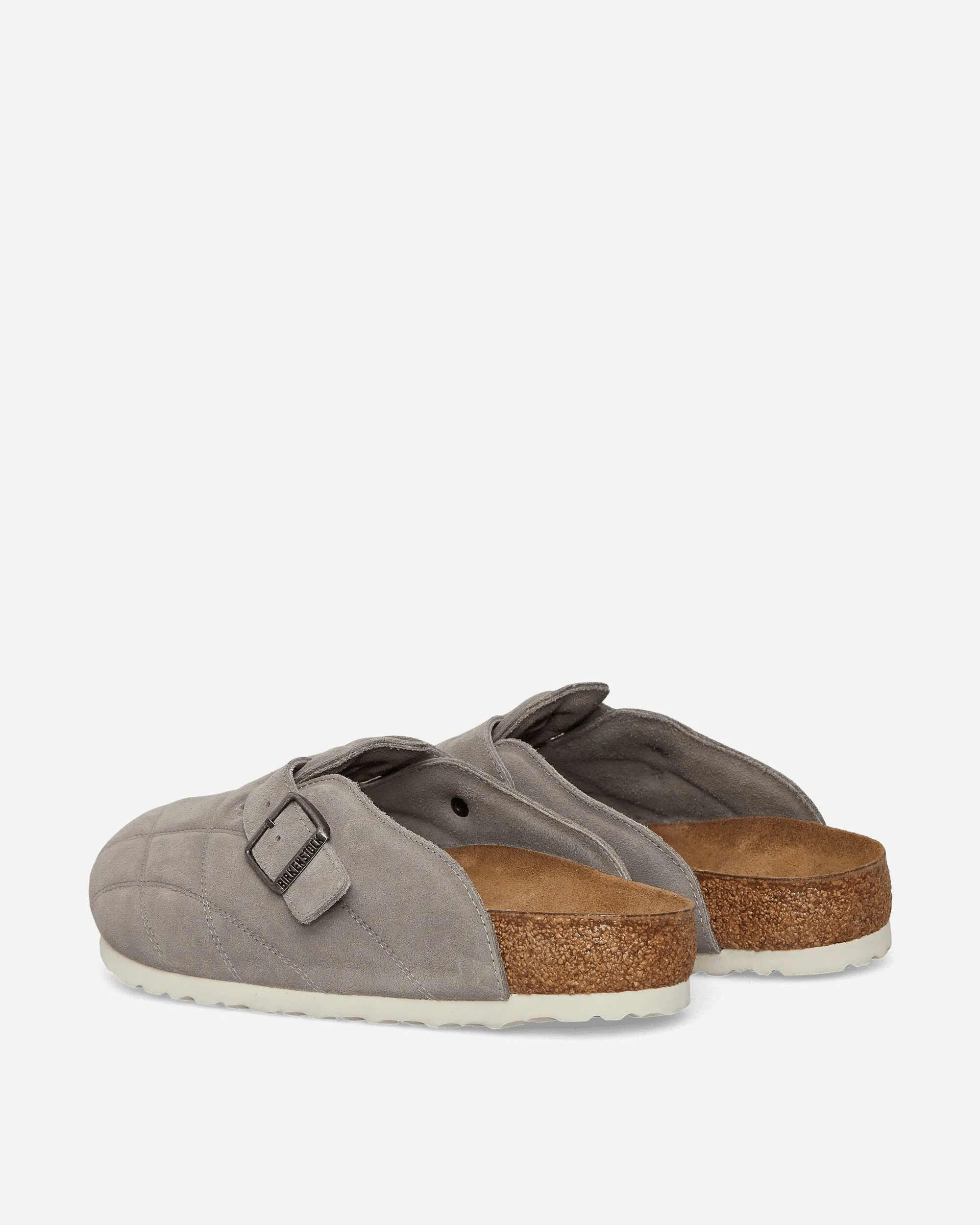 Boston Quilted Sandals Stone Coin