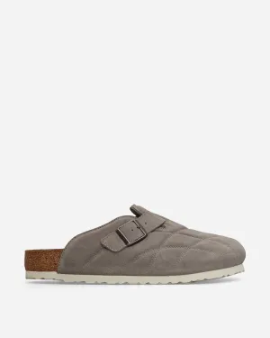 Boston Quilted Sandals Stone Coin