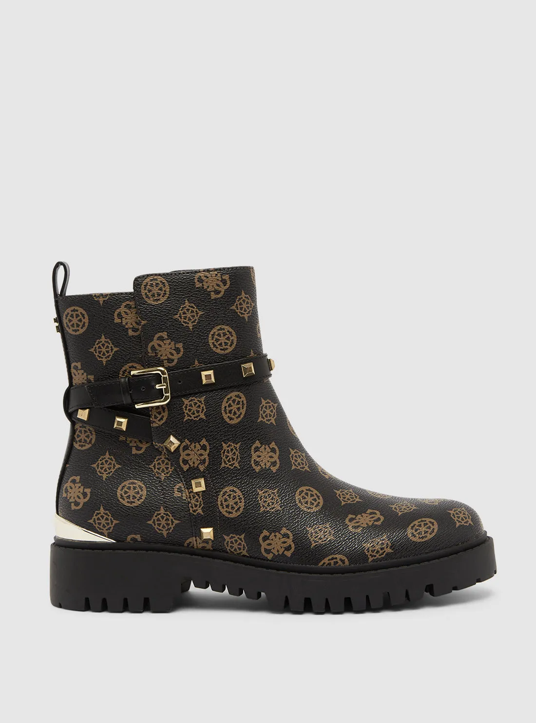 Brown Logo Oliy Boots