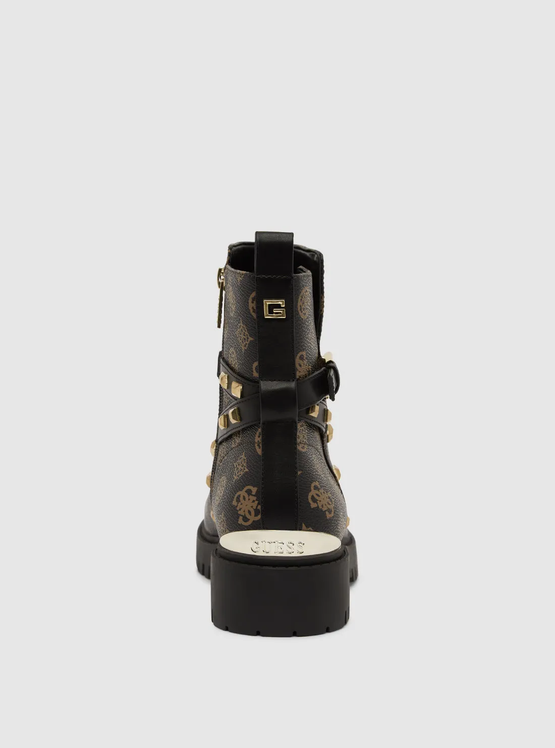 Brown Logo Oliy Boots