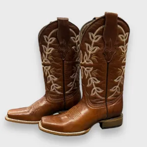 Circle G by Corral L2000 Ladies Cognac in Flora Design