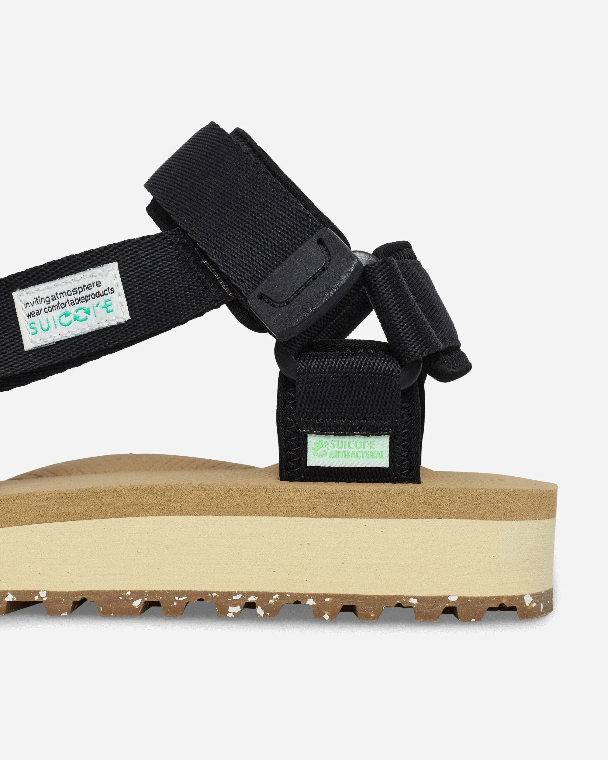DEPA-2Cab-ECO Sandals Black