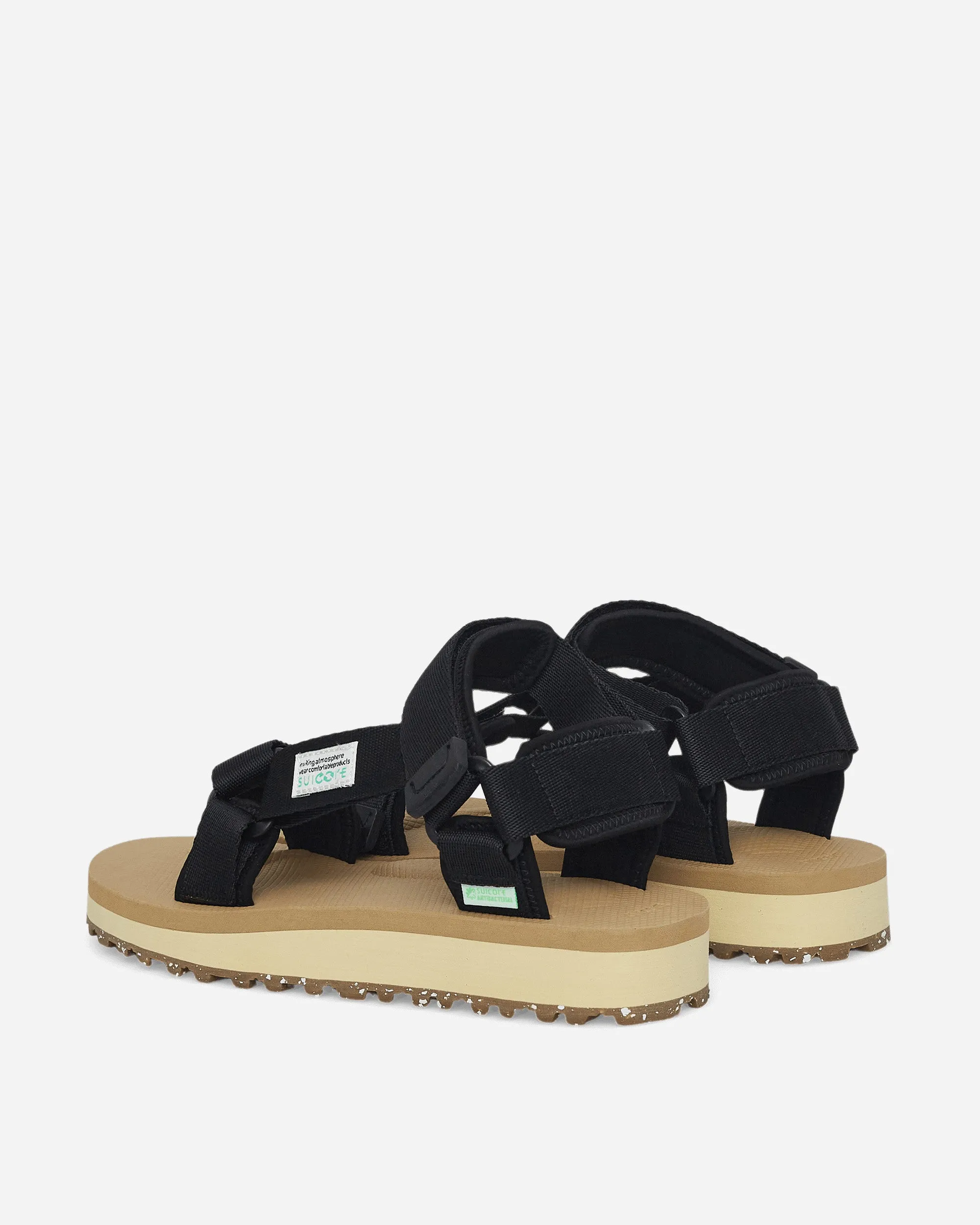 DEPA-2Cab-ECO Sandals Black