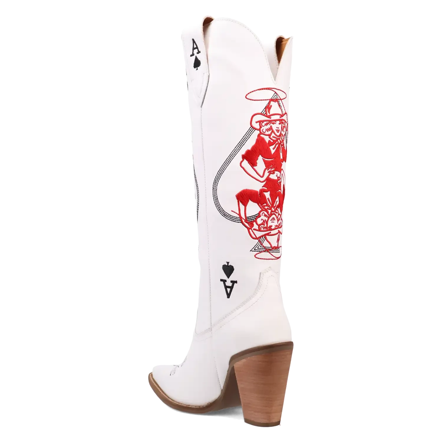 Dingo Ace of Spades - Women's Leather Cowgirl Boots
