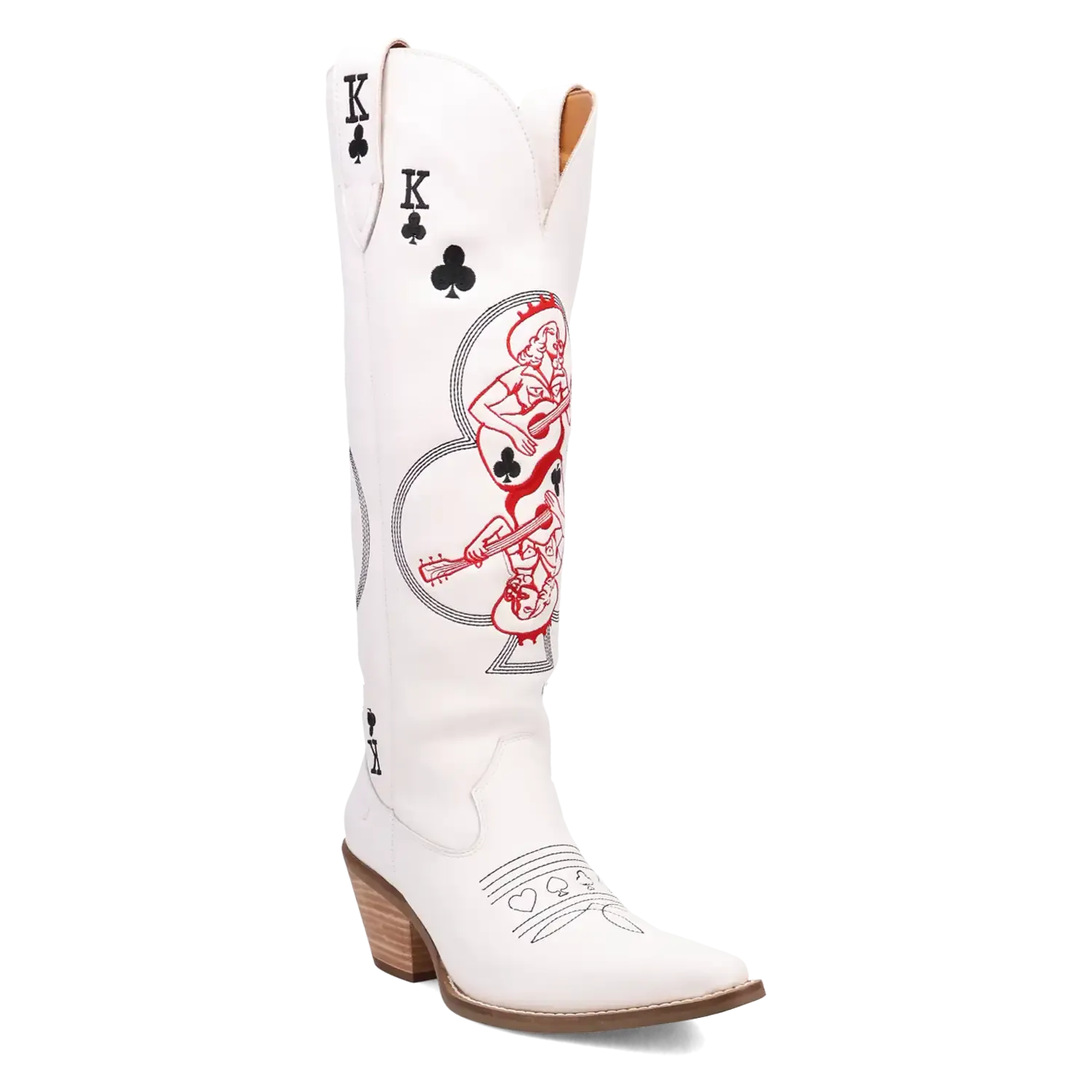 Dingo King of Clubs - Women's Leather Cowgirl Boots