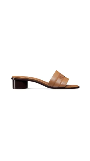 Dway Heeled Slide - Camel