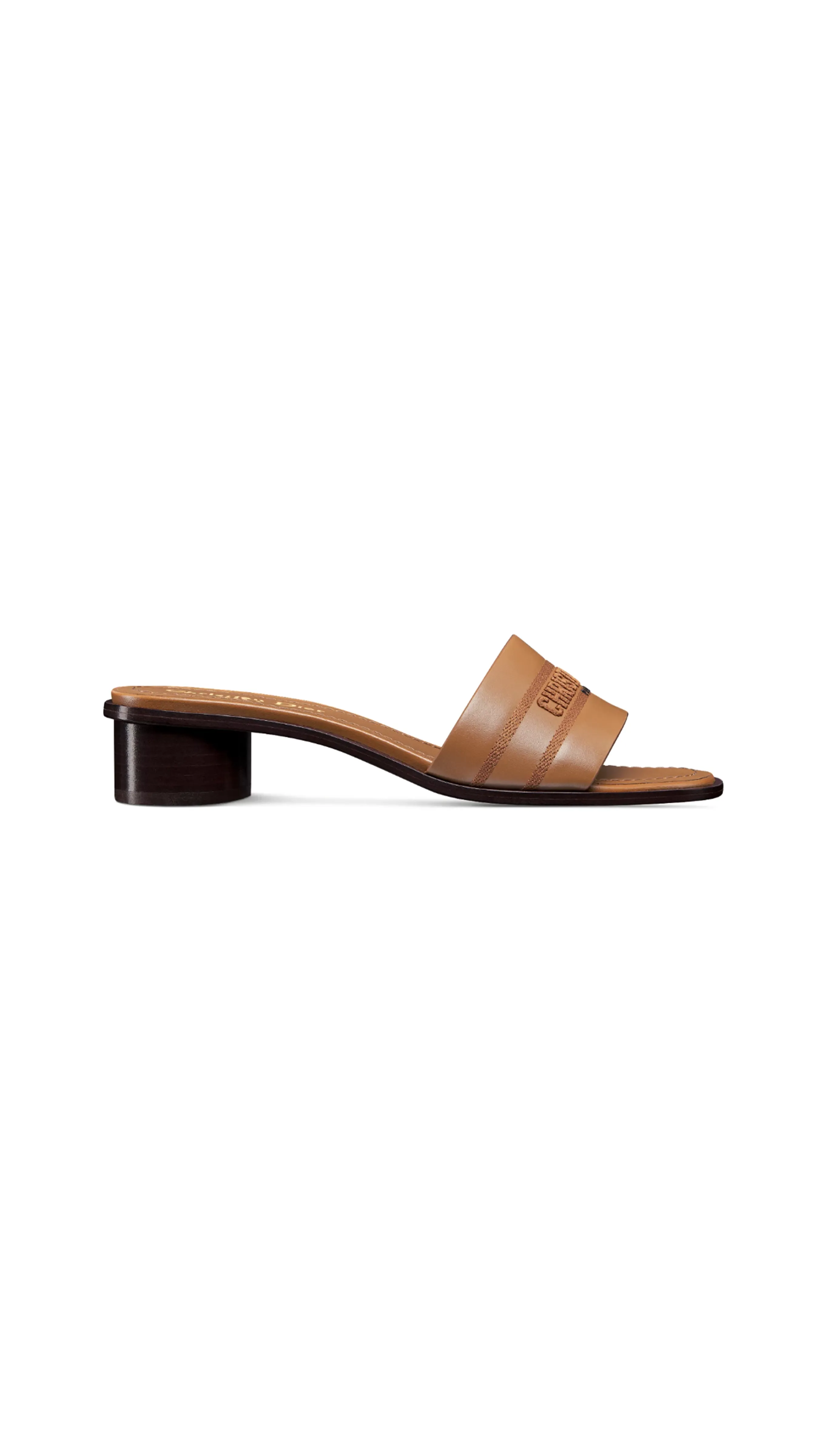 Dway Heeled Slide - Camel