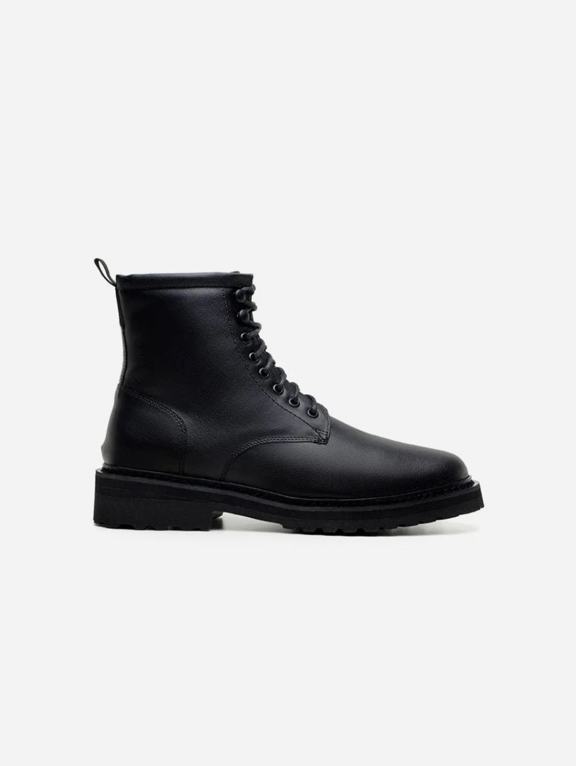 Everyday Unisex Vegan Corn Leather Boots | Black