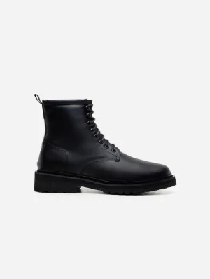 Everyday Unisex Vegan Corn Leather Boots | Black