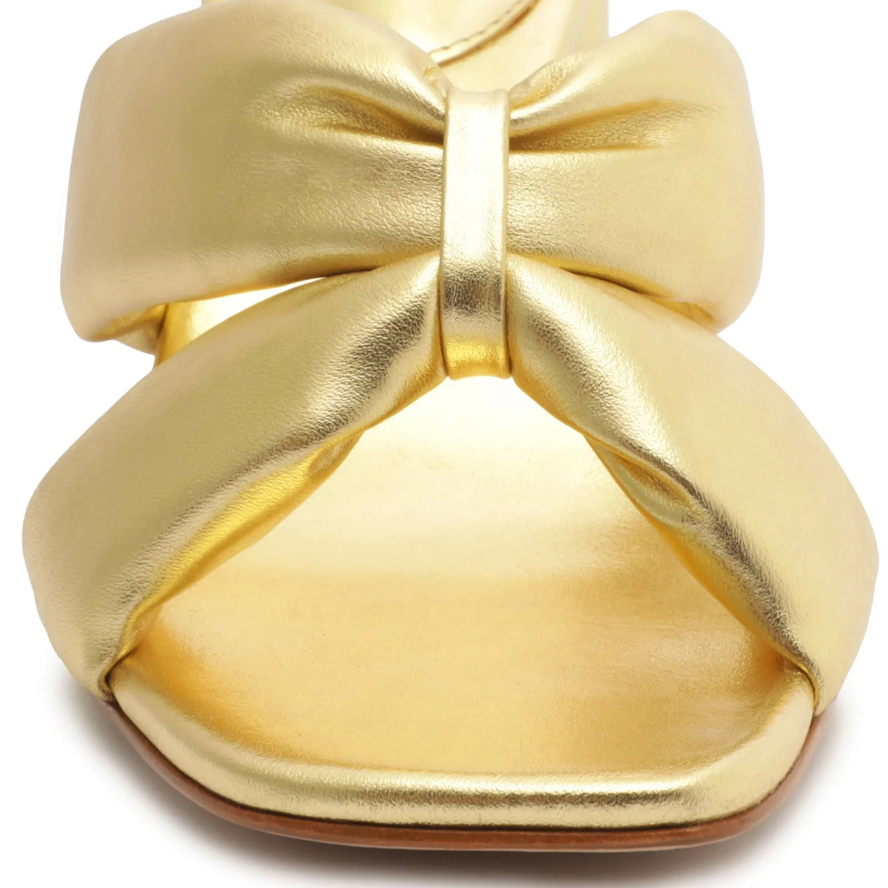 Fairy Mid Metallic Leather Sandal
