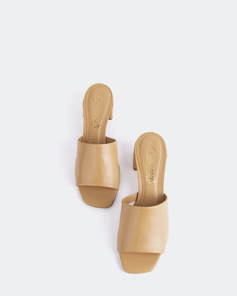 Fortunata Camel Leather