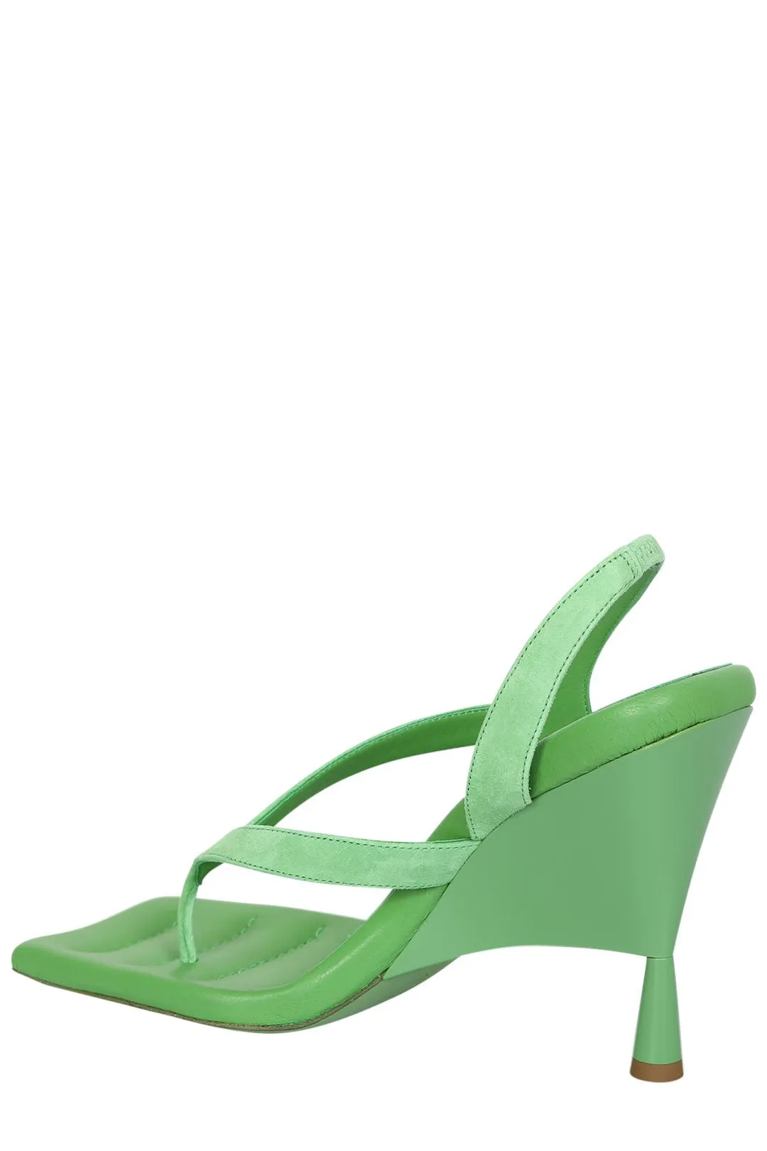GIA BORGHINI Square Toe Heeled Sandals