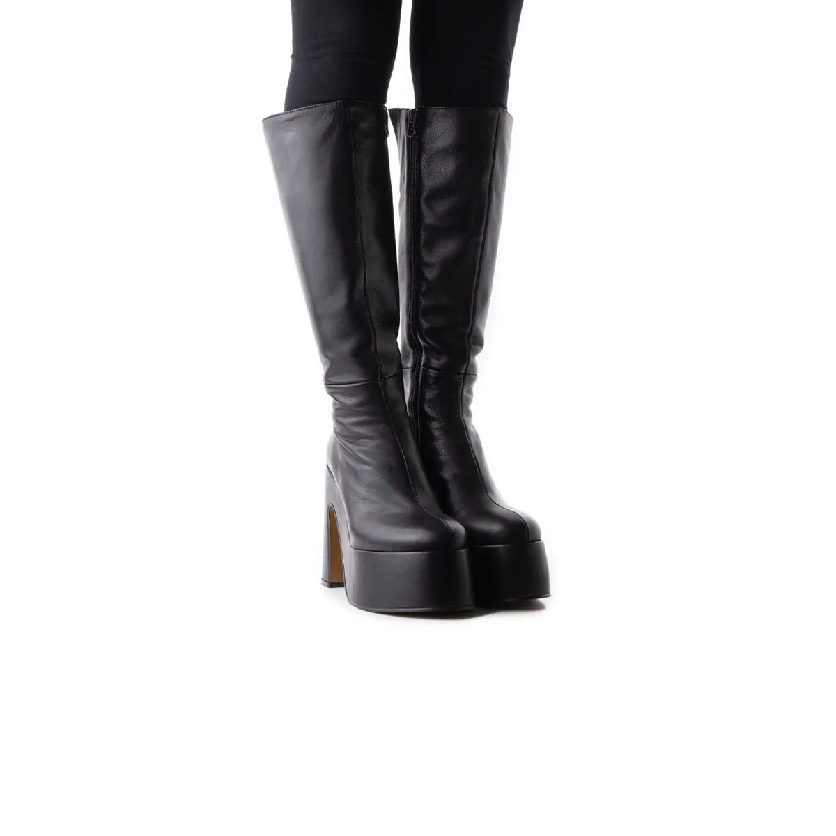 Groovy Black Leather