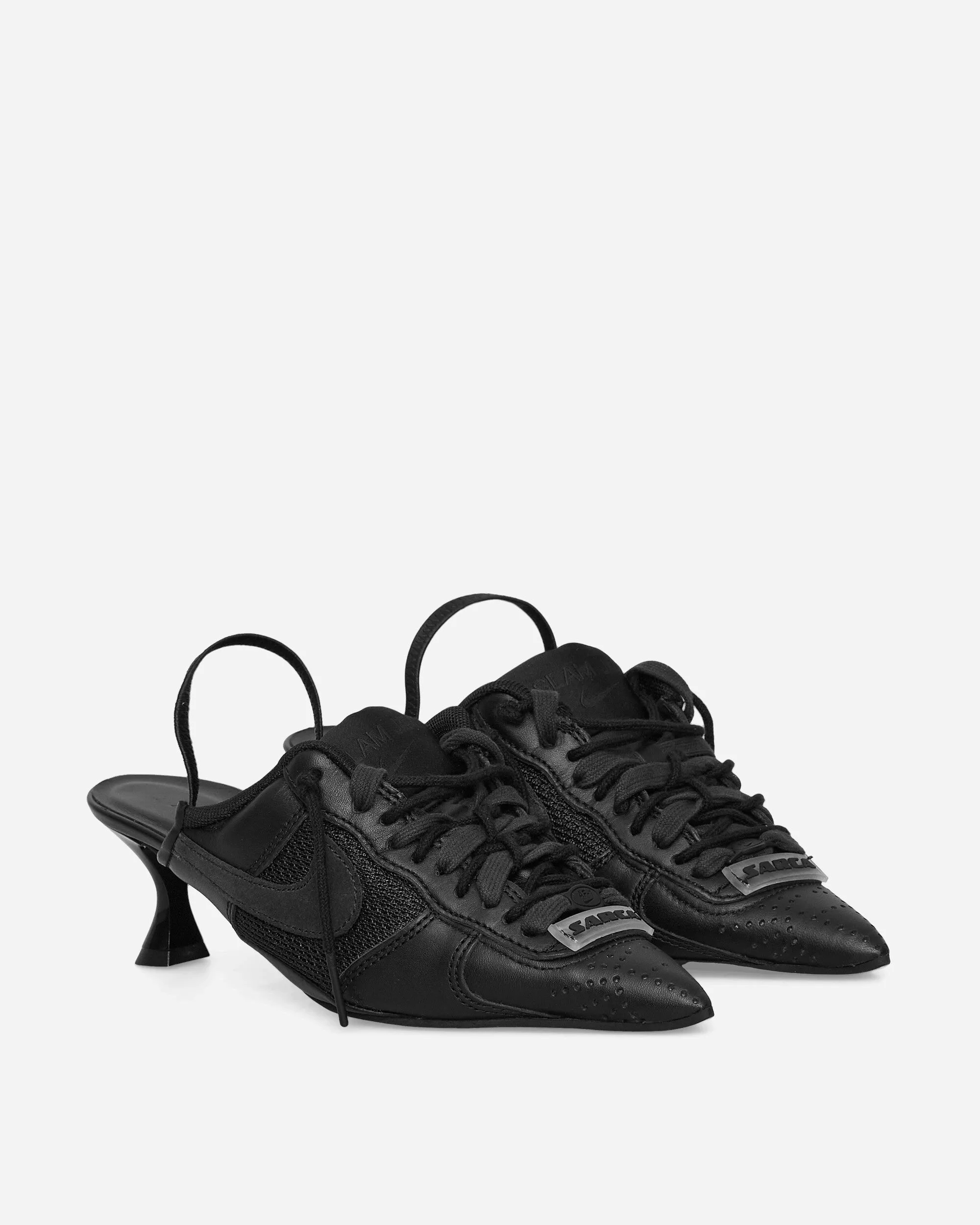 Hera Kitten Heel Shoes Black