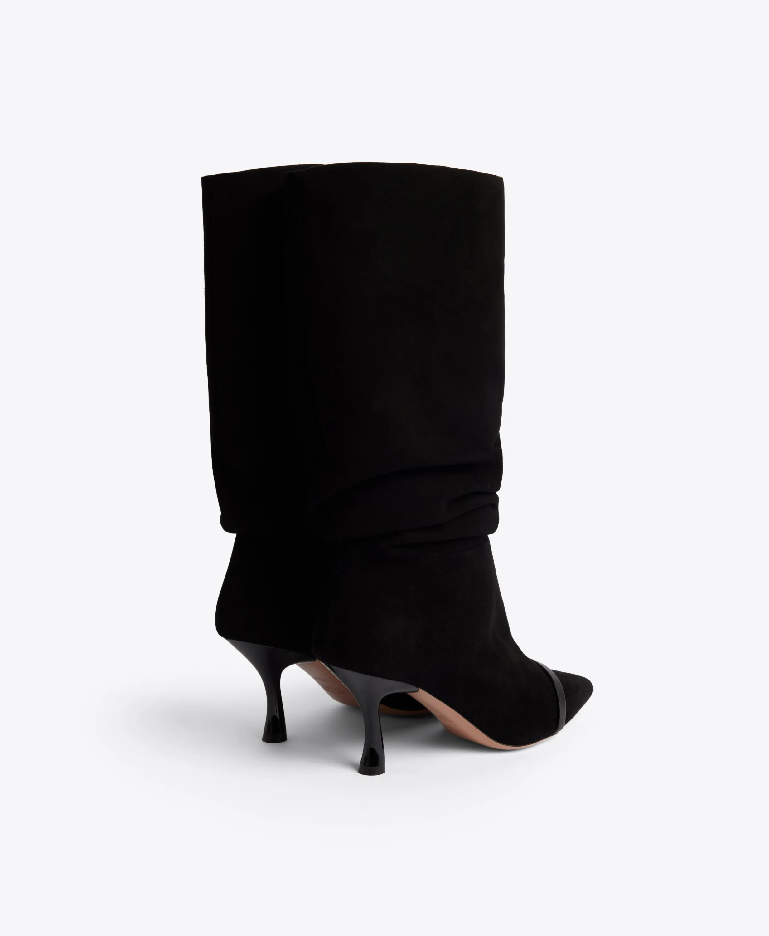Isley 70 Black Suede Tall Boots
