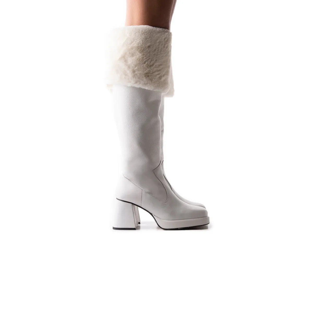Jesse White Leather