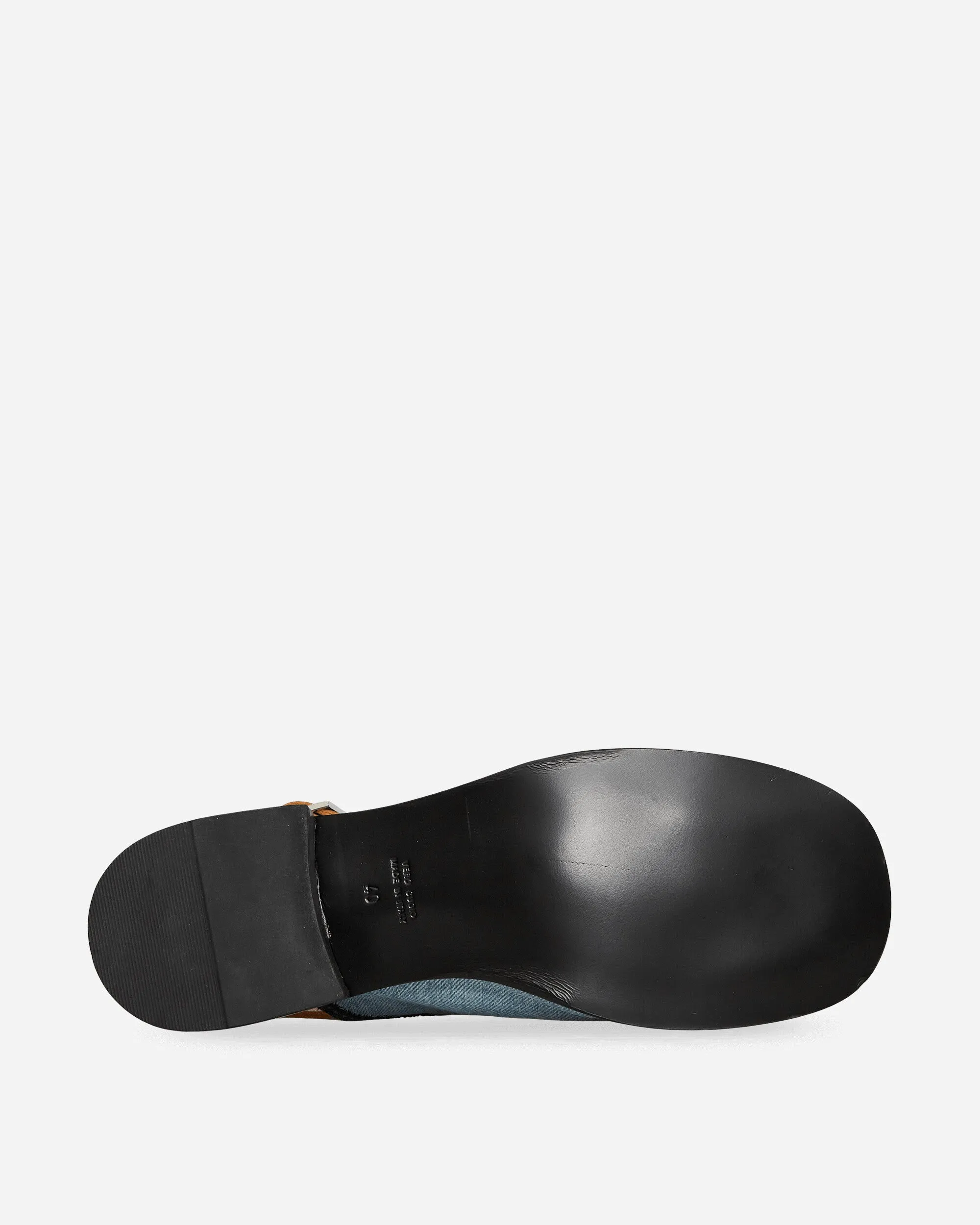 Jessie Teddy Denim Sandals Blue