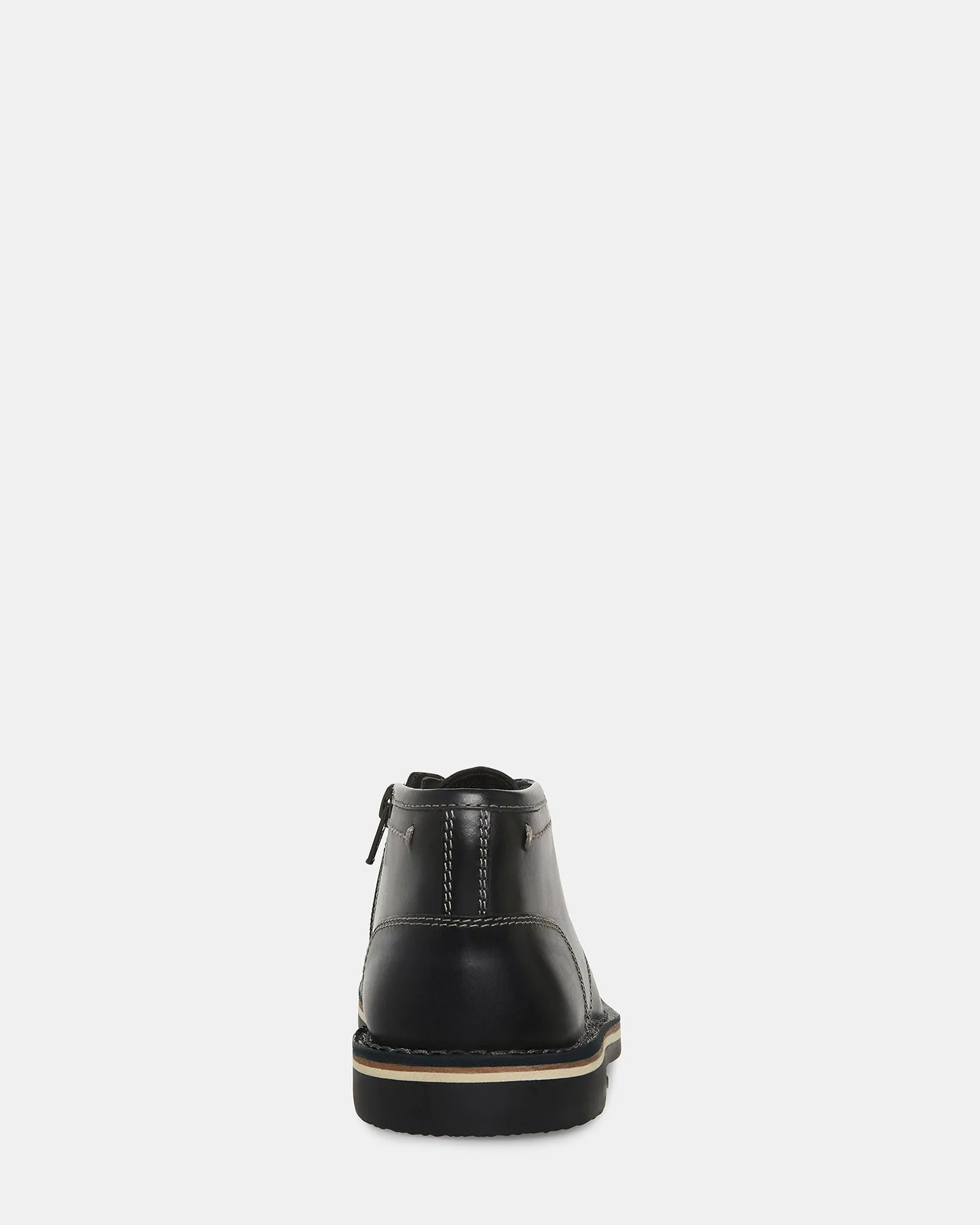 KIDS' HARKEEN BLACK LEATHER
