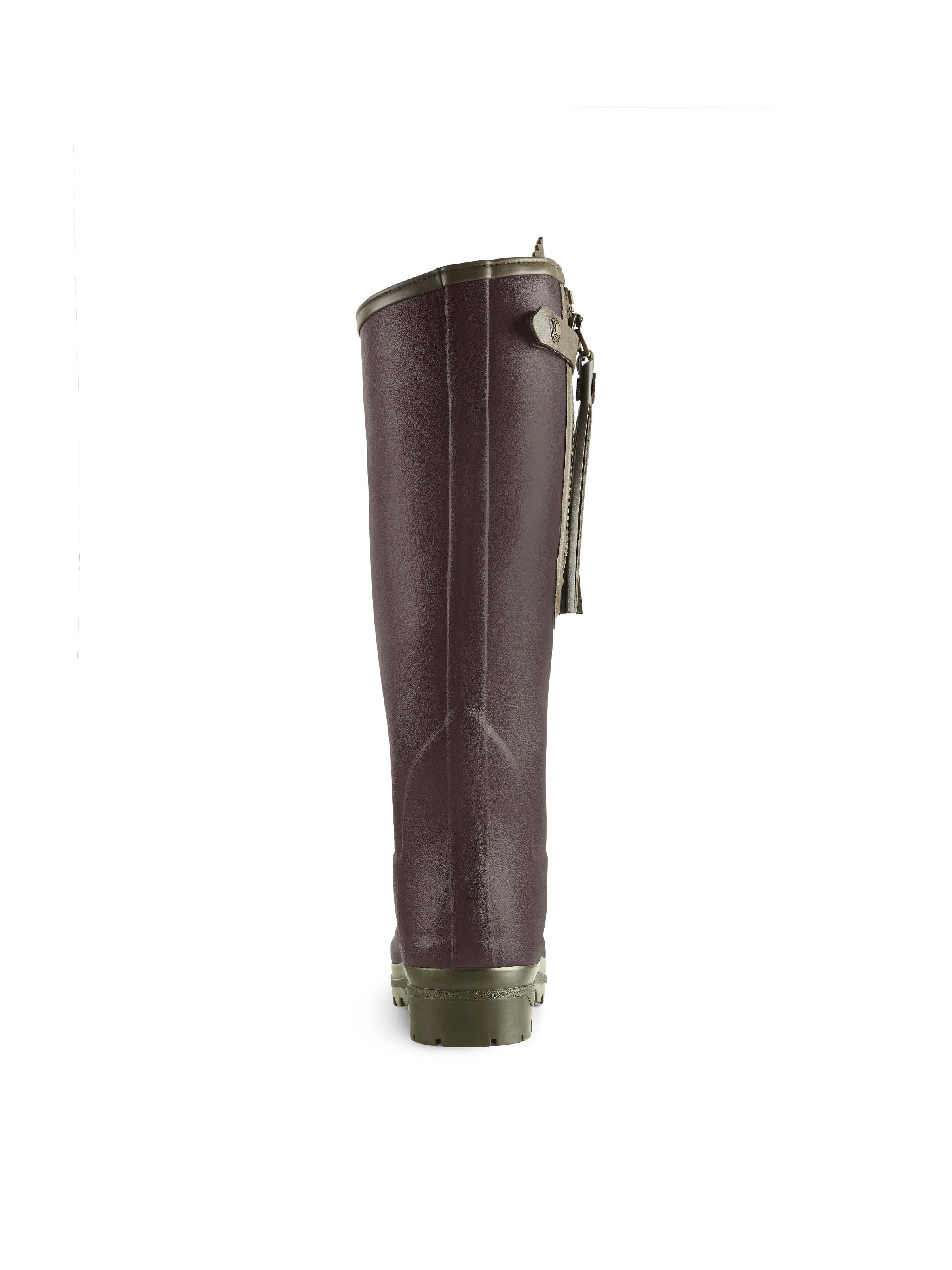 L'Alliance Neoprene Lined Wellington Boot (Narrow Fit) - Cherry