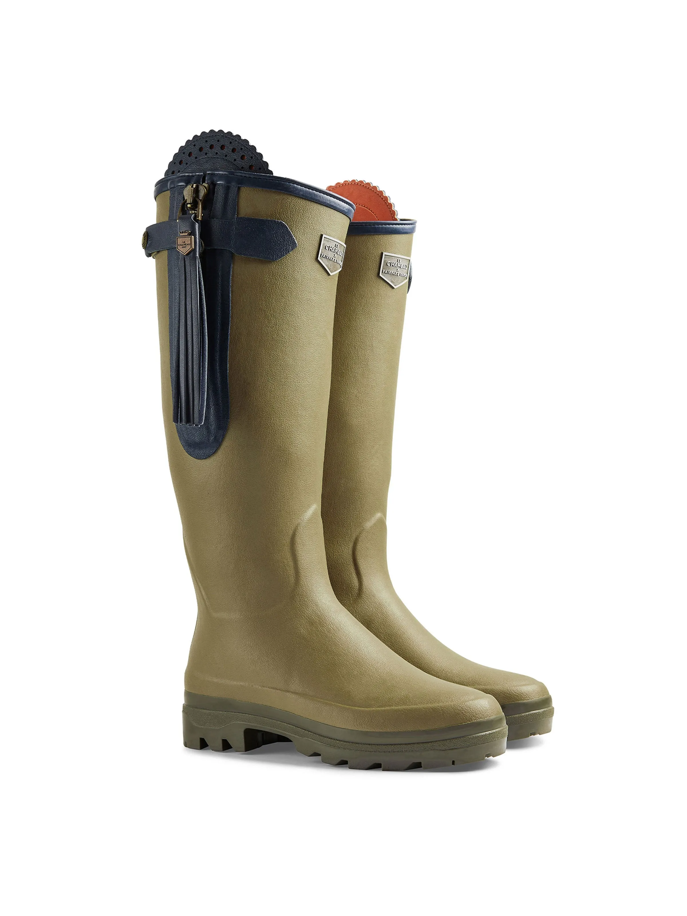 L'Alliance Neoprene Lined Wellington Boot (Sporting Fit) - Vert Vierzon