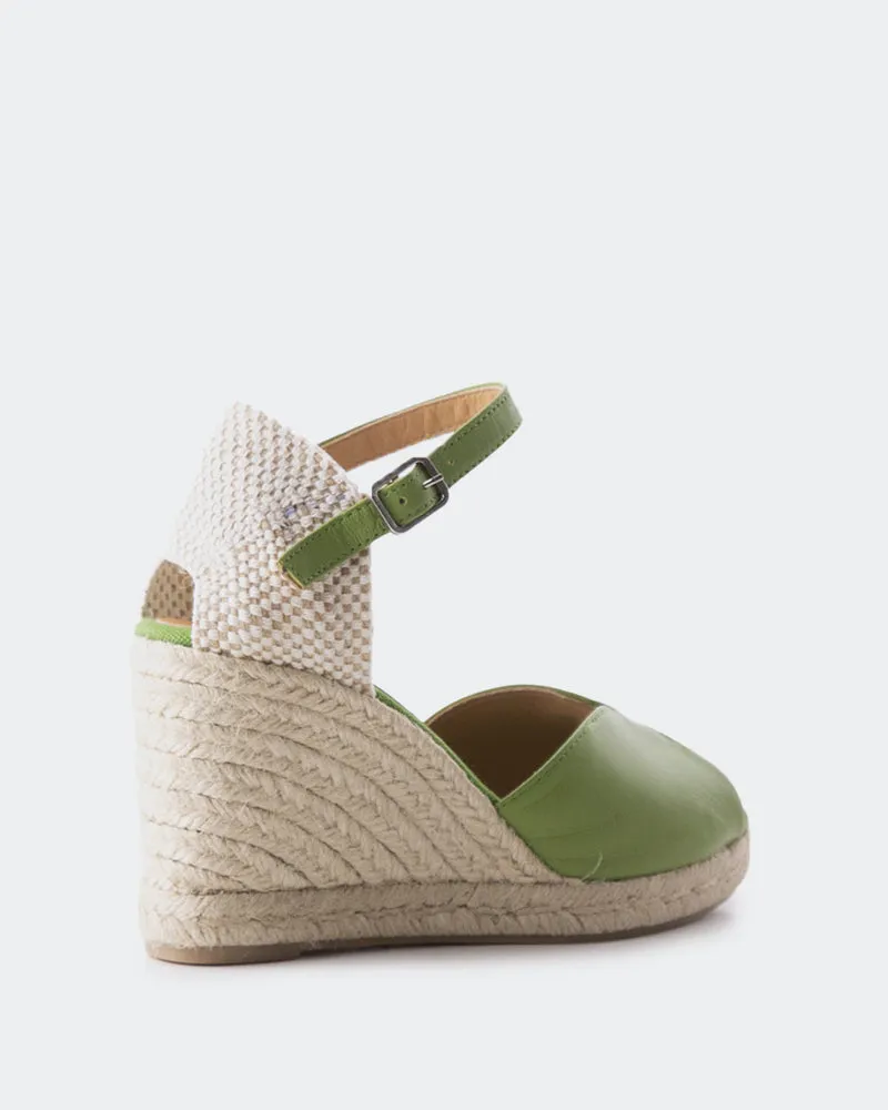 Marzia Green Leather