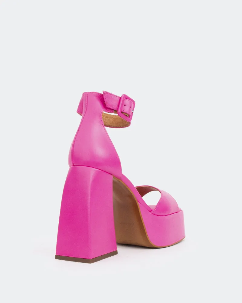 Moore, Pink Leather/Cuir Rose