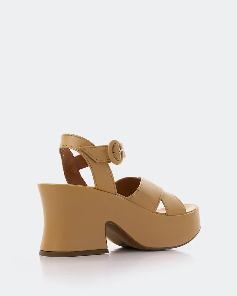 Nerissa Camel Leather
