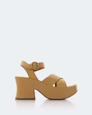Nerissa Camel Leather