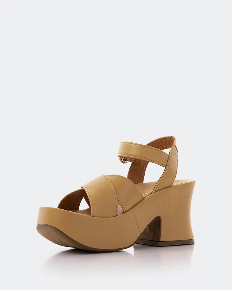 Nerissa Camel Leather