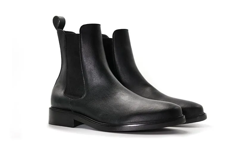 New Lover Men's Vegan Leather Boot | Black