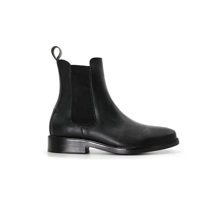 New Lover Men's Vegan Leather Boot | Black