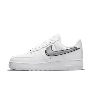 Nike Air Force 1 Low '07 Essential White Metallic Silver Black