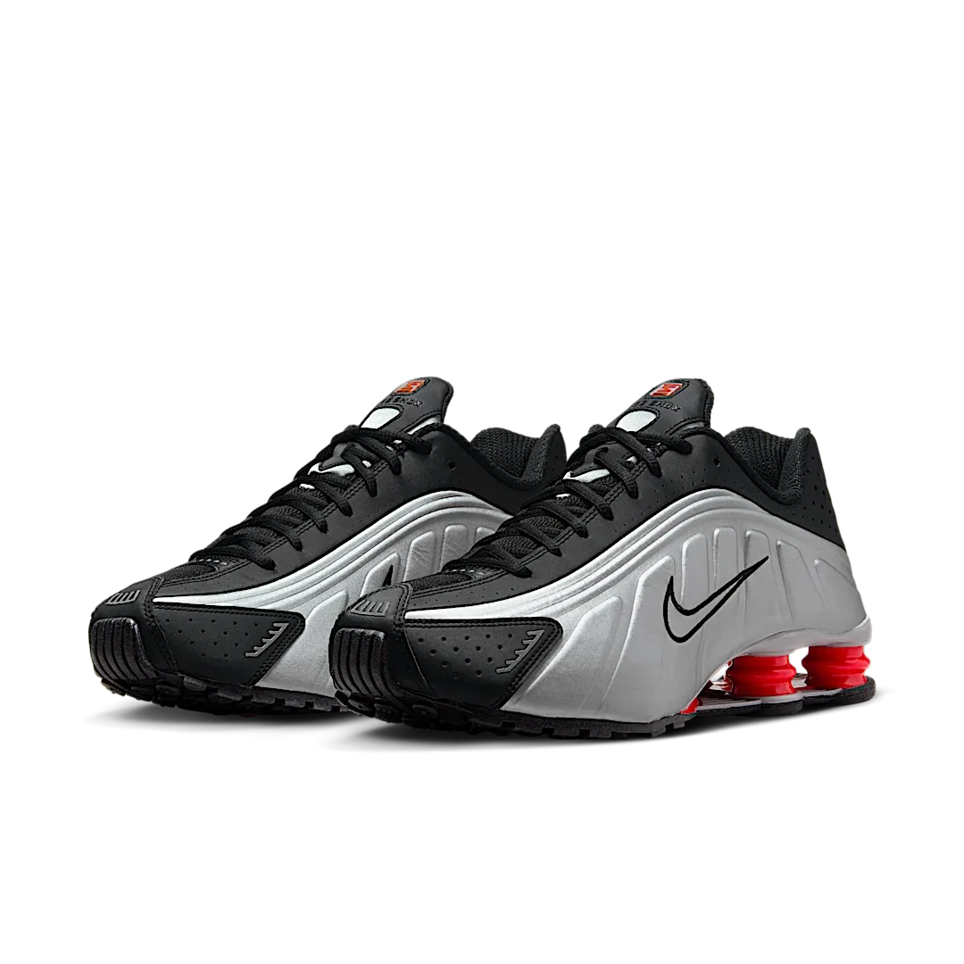 Nike Shox R4 Black Metallic Silver (2018/2024)