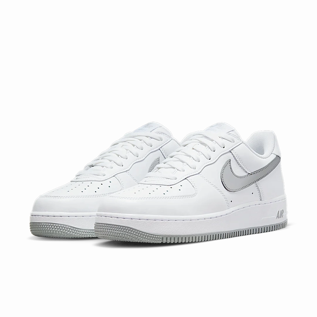 Nike Air Force 1 '07 Low Color of the Month White Metallic Silver