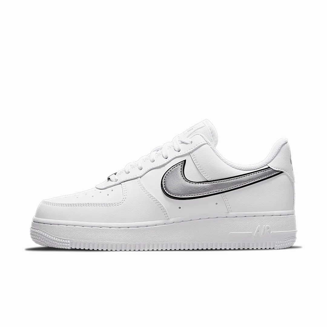 Nike Air Force 1 Low '07 Essential White Metallic Silver Black