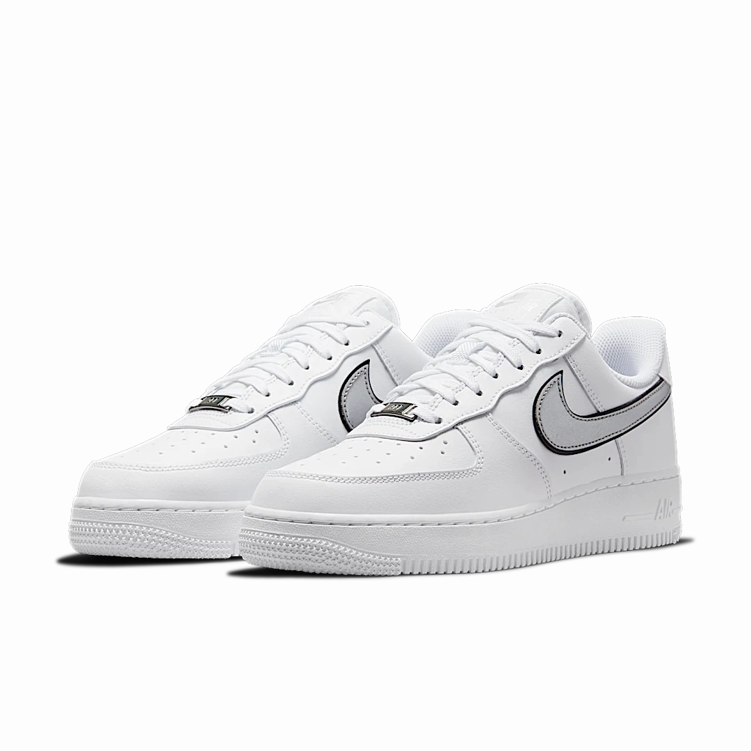 Nike Air Force 1 Low '07 Essential White Metallic Silver Black