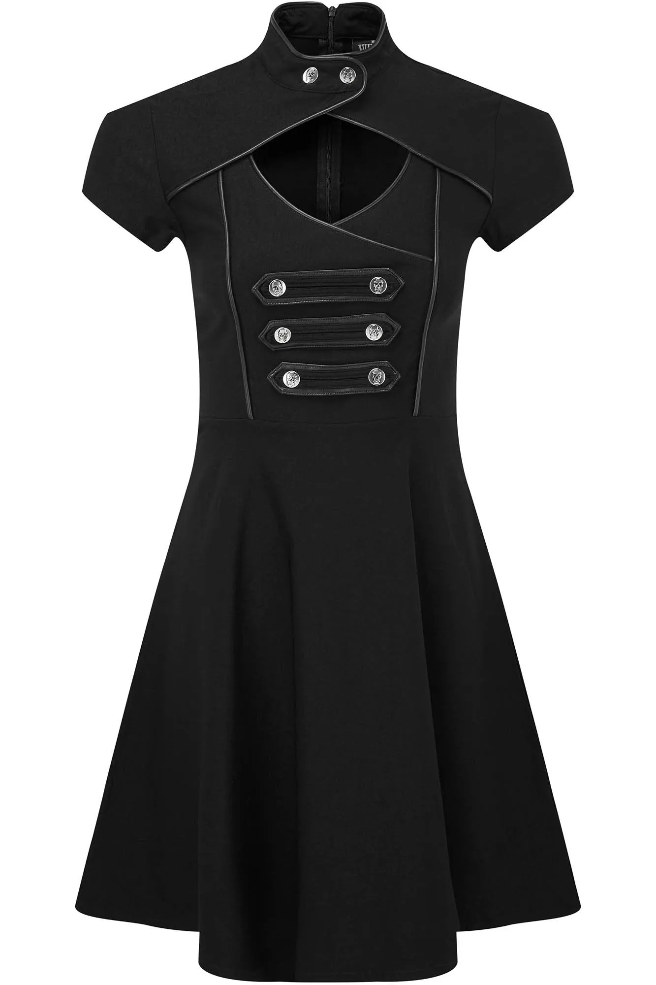 Regiment Skater Dress - Resurrect