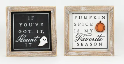 Reversible Fall Sign 6x6