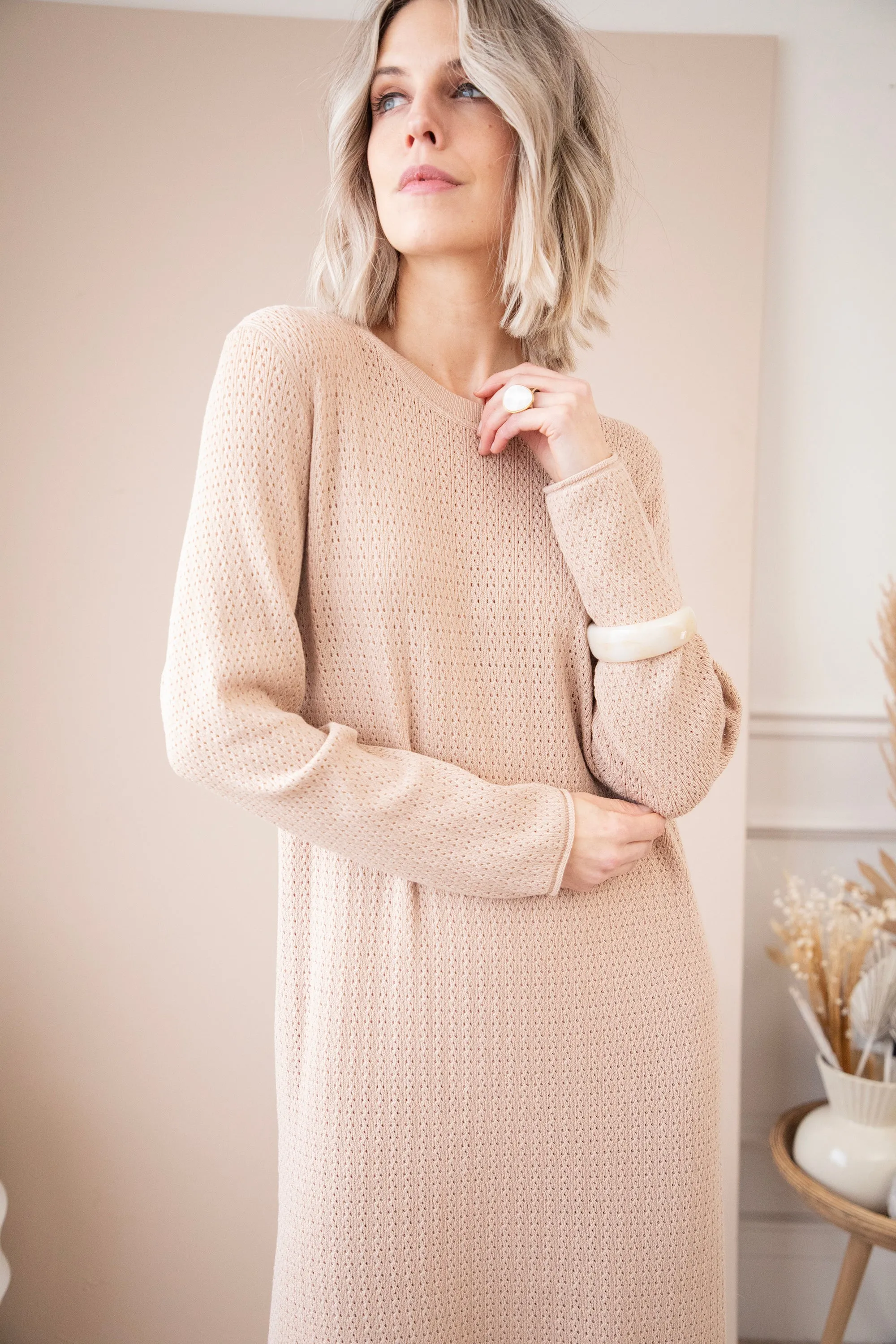 Sya Powder Pink - Jurk