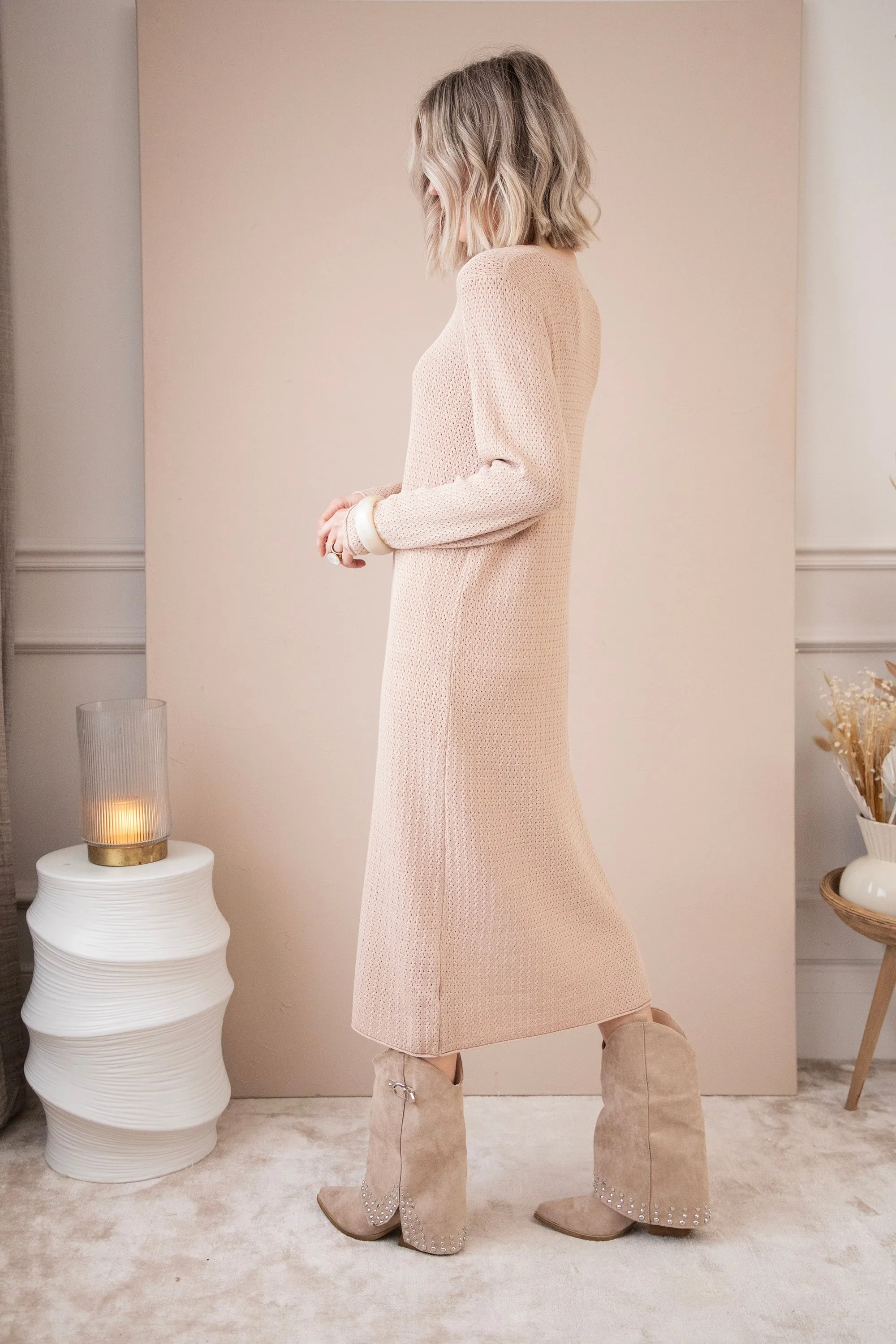 Sya Powder Pink - Jurk