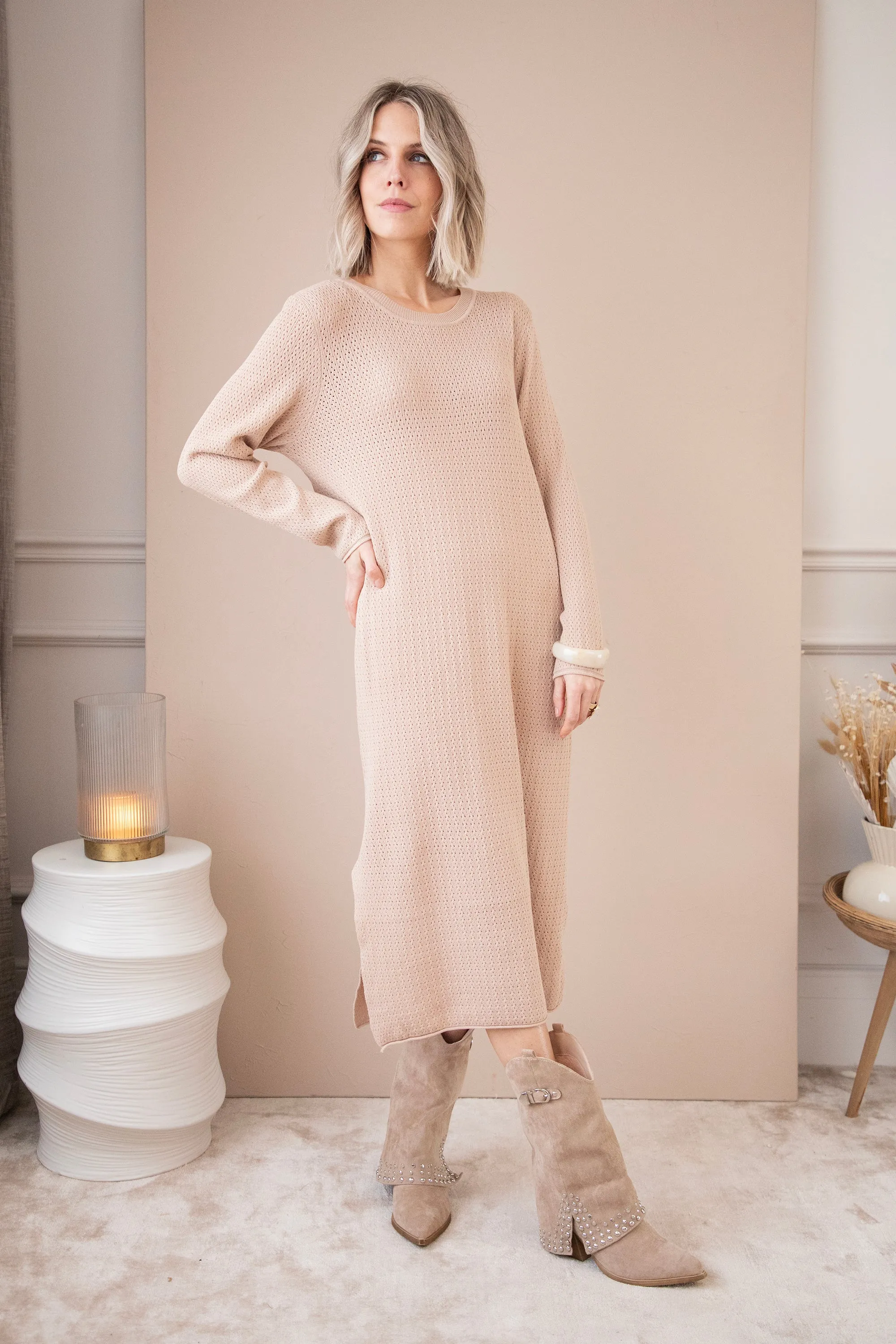 Sya Powder Pink - Jurk